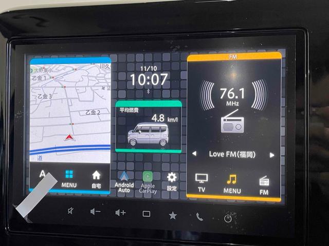 スペーシアギア ハイブリッドＸＺ　登録済未使用車　全方位モニター　純正ナビ　フルセグＴＶ　ＢＴ　ＤＳＢＳＩＩ　ＡＣＣ　Ｐセンサー　両側パワスラ　ＬＥＤヘッド　フォグ　ＨＵＤ　純正１４アルミ　ＡＡＣ　シートヒーター　ステアリングヒーター（29枚目）