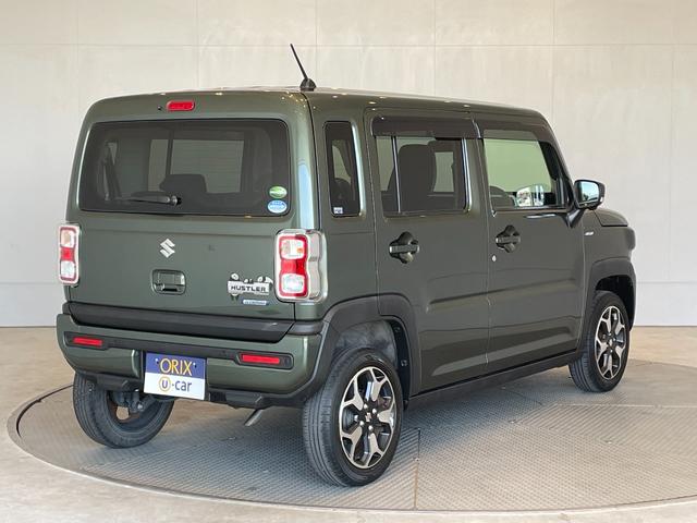 ハスラー ハイブリッドＸ　全周囲カメラ　ナビ　ＴＶ　クリアランスソナー　レーンアシスト　衝突被害軽減システム　オートライト　ＬＥＤヘッドランプ　スマートキー　アイドリングストップ　電動格納ミラー　シートヒーター　ＣＶＴ（2枚目）