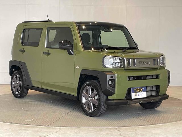 タフト Ｇ　ダーククロムベンチャー　衝突軽減　Ｐセンサー　ＬＥＤヘッド　フォグ　Ｉストップ　スマートキー　Ｐスタート　ＡＡＣ　シートヒーター　電格ミラー　純正１５アルミ　ステリモ　社外ナビ　フルセグＴＶ　ＢＴ　バックカメラ　ＥＴＣ（21枚目）