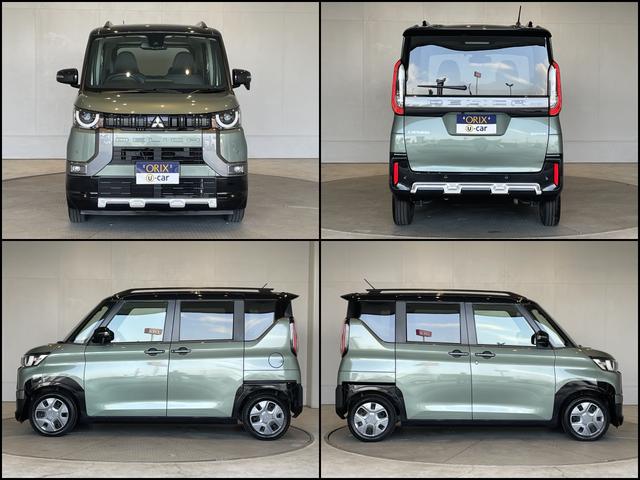 デリカミニ G 衝突軽減 レーンキープ 前後センサー 左側パワスラ LEDヘッド フォグ スマートキー Pスタート AAC シートヒーター Iストップ 電格ミラー 社外ナビ フルセグTV BT バックカメラ ETC(6枚目)