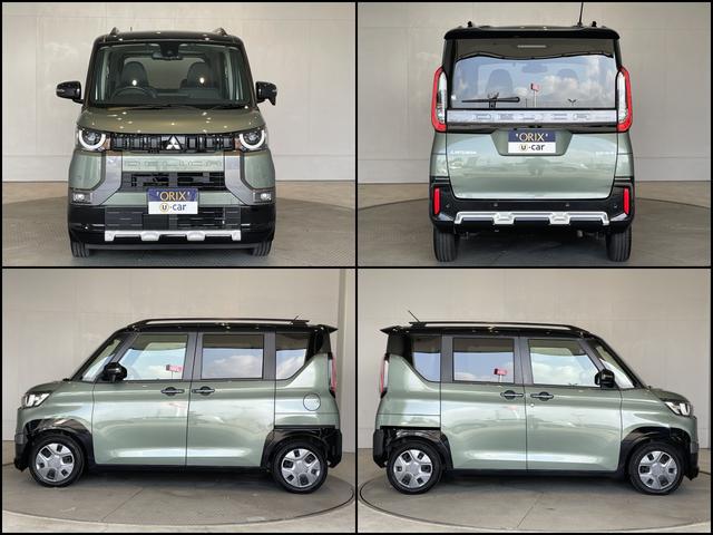 デリカミニ G 衝突軽減 レーンキープ 前後センサー 左側パワスラ LEDヘッド フォグ スマートキー Pスタート AAC シートヒーター Iストップ 電格ミラー 社外ナビ フルセグTV BT バックカメラ ETC(6枚目)