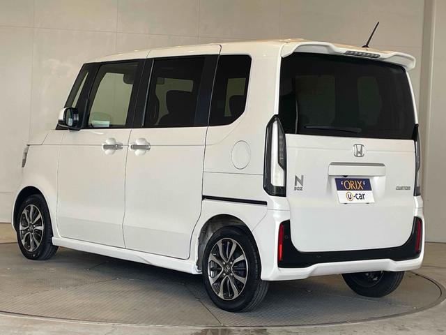 Ｎ－ＢＯＸカスタム ベースグレード　ＣＭＢＳ　レーンキープ　ＡＣＣ　Ｐセンサー　左側パワスラ　ＬＥＤヘッド　スマートキー　Ｐスタート　ＡＡＣ　シートヒーター　純正１４アルミ　純正ナビ　フルセグＴＶ　ＢＴ　バックカメラ　ＥＴＣ（23枚目）