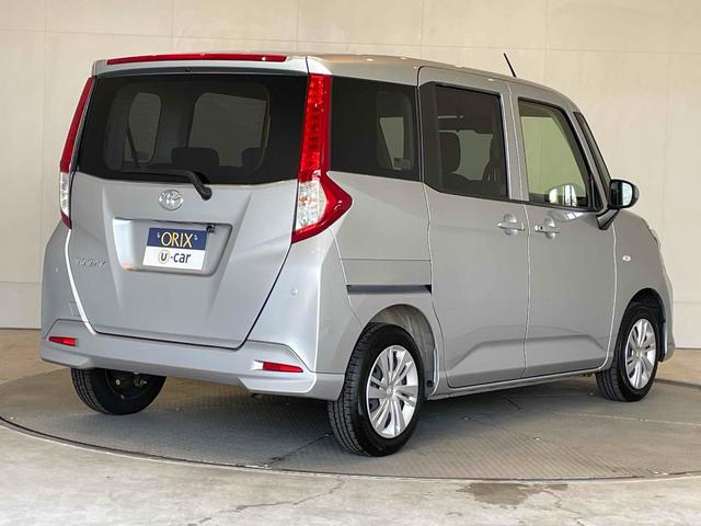 ルーミー Ｘ　衝突軽減ブレーキ　Ｐセンサー　アイドリングストップ　左側パワスラ　スマートキー　Ｐスタート　電格ミラー　オートライト　ＰＶガラス　横滑り防止　社外ナビ　ＢＴオーディオ　ＣＤ　ＤＶＤ　バックカメラ（2枚目）