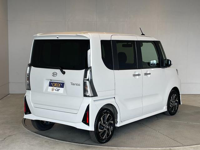 タント カスタムX ETC バックカメラ 両側スライド・片側電動 ナビ TV クリアランスソナー 衝突被害軽減システム オートライト LEDヘッドランプ スマートキー アイドリングストップ 電動格納ミラー シートヒーター(2枚目)