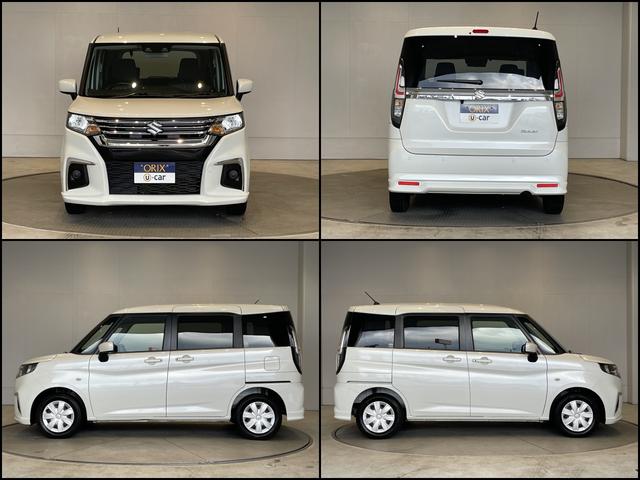 ソリオ G DCBS レーンキープ Pセンサー 左側パワスラ スマートキー Pスタート AAC 横滑り防止 電格ミラー PVガラス オートライト 社外ナビ BTオーディオ CD バックカメラ ETC(4枚目)