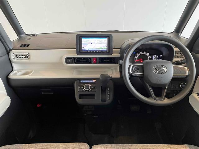 ムーヴキャンバス ストライプスX ETC バックカメラ 両側電動スライドドア ナビ TV クリアランスソナー 衝突被害軽減システム オートライト スマートキー アイドリングストップ 電動格納ミラー ベンチシート CVT(4枚目)