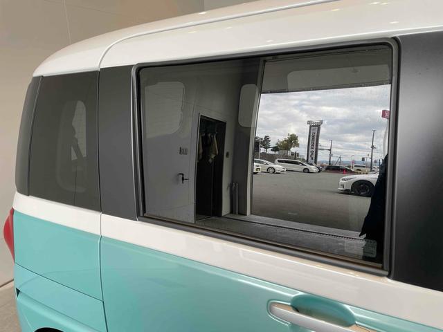 ムーヴキャンバス ストライプスX ETC バックカメラ 両側電動スライドドア ナビ TV クリアランスソナー 衝突被害軽減システム オートライト スマートキー アイドリングストップ 電動格納ミラー ベンチシート CVT(33枚目)