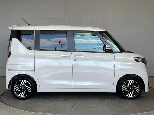 ルークス ハイウェイスター　Ｘ　エマブレ　インテリキー　左側パワスラ　車線逸脱　前後ソナー　純１４ＡＷ　ＬＥＤヘッド　フォグ　Ａライト　Ｐスタート　ステリモ　サーキュレータ　社外ナビ　フルセグ　ＢＴ　アラウンドビューモニター　ＥＴＣ（23枚目）