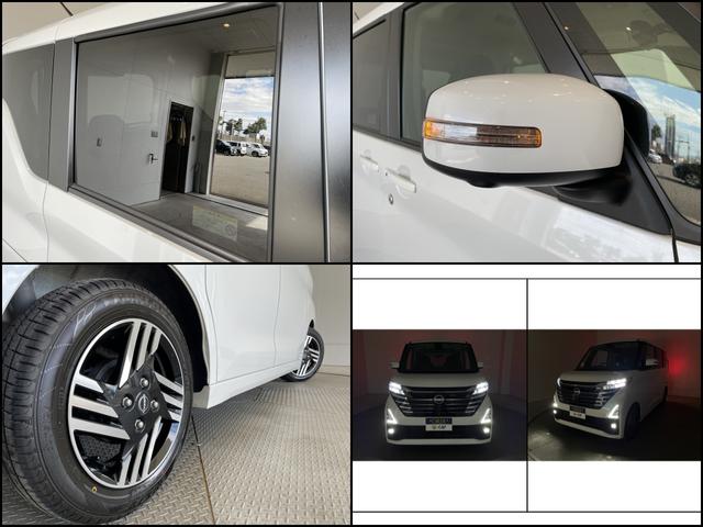 ルークス ハイウェイスター　Ｘ　エマブレ　インテリキー　左側パワスラ　車線逸脱　前後ソナー　純１４ＡＷ　ＬＥＤヘッド　フォグ　Ａライト　Ｐスタート　ステリモ　サーキュレータ　社外ナビ　フルセグ　ＢＴ　アラウンドビューモニター　ＥＴＣ（29枚目）