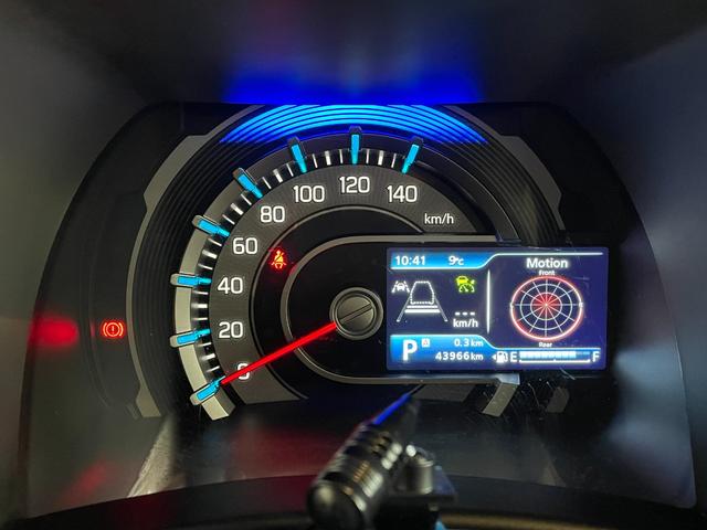 ハスラー JスタイルII DCBS レーンキープ Pセンサー ACC Iストップ LEDヘッド フォグ スマートキー Pスタート 純正15アルミ AAC シートヒーター 社外ナビ フルセグTV BT CD DVD バックカメラ(10枚目)