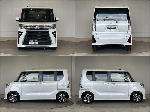 タント カスタムＸ　衝突軽減　Ｐセンサー　両側パワスラ　ＬＥＤヘッド　フォグ　Ｉストップ　スマートキー　Ｐスタート　ＡＡＣ　シートヒーター　純正１４アルミ　電格ミラー　社外ナビ　フルセグＴＶ　ＢＴ　バックカメラ　ＥＴＣ（7枚目）