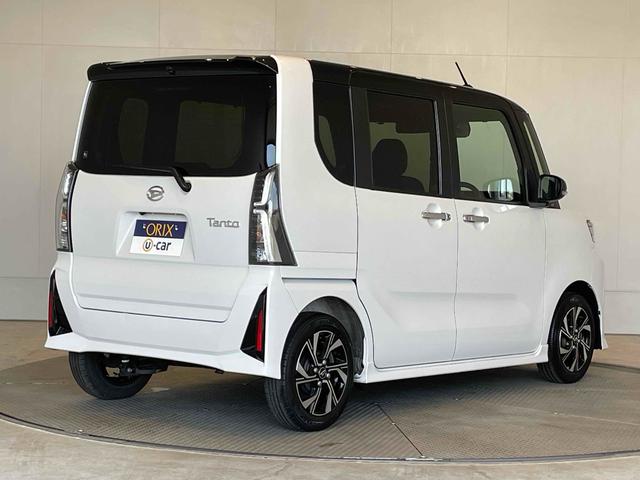 タント カスタムＸ　衝突軽減　Ｐセンサー　両側パワスラ　ＬＥＤヘッド　フォグ　Ｉストップ　スマートキー　Ｐスタート　ＡＡＣ　シートヒーター　純正１４アルミ　電格ミラー　社外ナビ　フルセグＴＶ　ＢＴ　バックカメラ　ＥＴＣ（2枚目）