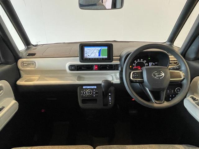 ムーヴキャンバス ストライプスX ETC バックカメラ 両側電動スライドドア ナビ TV クリアランスソナー 衝突被害軽減システム オートライト スマートキー アイドリングストップ 電動格納ミラー ベンチシート CVT(3枚目)