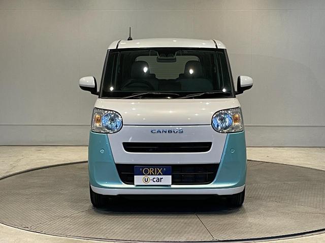 ムーヴキャンバス ストライプスX ETC バックカメラ 両側電動スライドドア ナビ TV クリアランスソナー 衝突被害軽減システム オートライト スマートキー アイドリングストップ 電動格納ミラー ベンチシート CVT(28枚目)