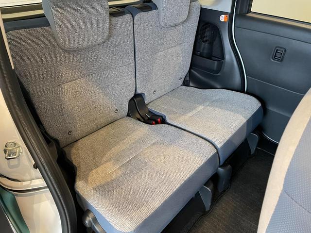 ムーヴキャンバス ストライプスX ETC バックカメラ 両側電動スライドドア ナビ TV クリアランスソナー 衝突被害軽減システム オートライト スマートキー アイドリングストップ 電動格納ミラー ベンチシート CVT(45枚目)