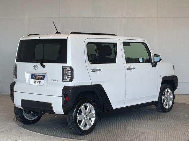 タフト G ETC バックカメラ ナビ TV クリアランスソナー 衝突被害軽減システム オートライト LEDヘッドランプ ヘッドライトウォッシャー スマートキー アイドリングストップ 電動格納ミラー(2枚目)