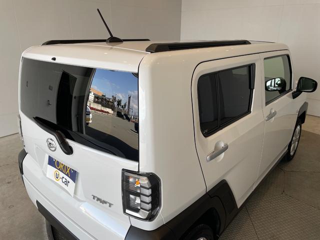 タフト G ETC バックカメラ ナビ TV クリアランスソナー 衝突被害軽減システム オートライト LEDヘッドランプ ヘッドライトウォッシャー スマートキー アイドリングストップ 電動格納ミラー(37枚目)