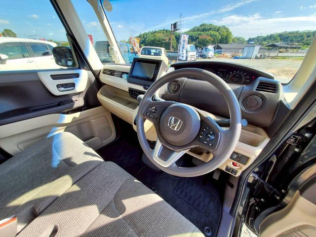 N-BOX G 両側スライド・片側電動 衝突被害軽減ブレーキ レーンアシスト ナビTV バックカメラ Bluetooth スマートキー プッシュスタート ETC オートエアコン ベンチシート(18枚目)