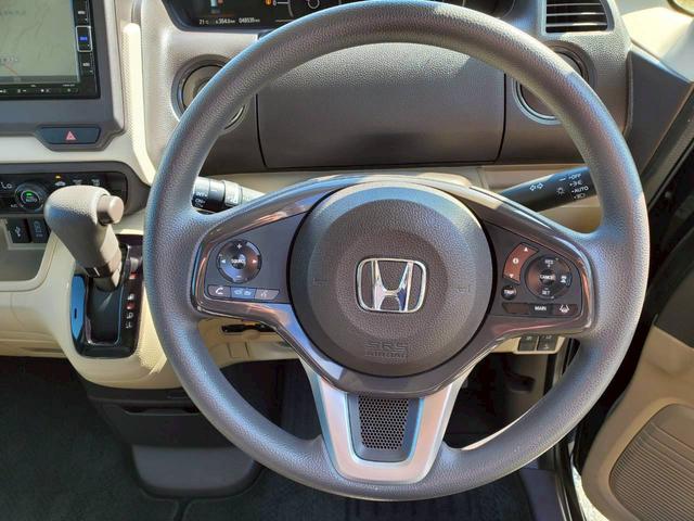 N-BOX G 両側スライド・片側電動 衝突被害軽減ブレーキ レーンアシスト ナビTV バックカメラ Bluetooth スマートキー プッシュスタート ETC オートエアコン ベンチシート(23枚目)