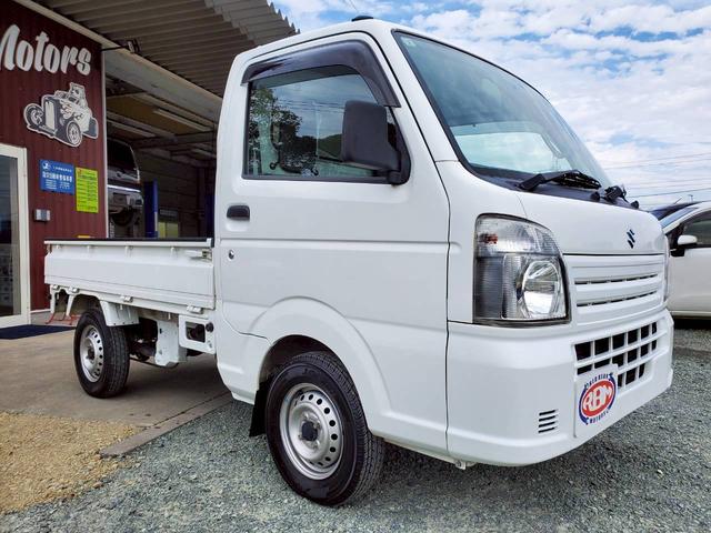 キャリイトラック ＫＣエアコン・パワステ　４ＷＤ　５速ミッション　運転席・助手席エアバック　アンチロックブレーキシステム　ＡＭ／ＦＭラジオ　ライトレベライザー（3枚目）