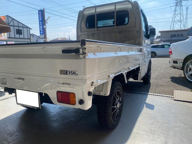 キャリイトラック ＫＣエアコン・パワステ　オールペイント　５速マニュアル　社外アルミ　ＴＯＹＯタイヤ　三方開　リアゴムマット　最大積載量３５０ｋｇ（3枚目）