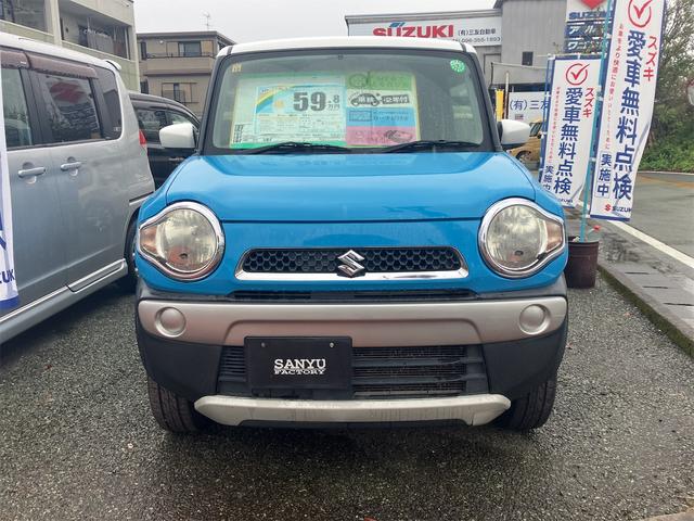 ハスラー Ｇ　ＥＴＣ　ナビ　ＴＶ　キーレスエントリー　アイドリングストップ　電動格納ミラー　シートヒーター　ＭＴ　盗難防止システム　ＡＢＳ　ＣＤ　ＵＳＢ　アルミホイール　衝突安全ボディ　エアコン　パワーステアリング（12枚目）