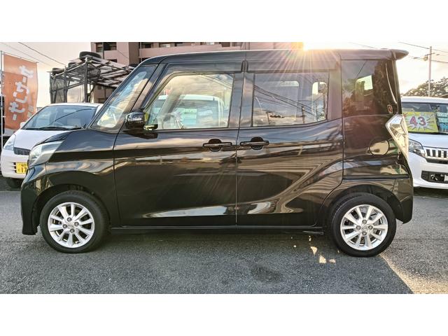 デイズルークス ハイウェイスター　Ｘ　Ｇパッケージ　純正ナビ・フルセグテレビ・全周囲カメラ・衝突軽減機能・左側パワースライドドア・レザーシートカバー・純正１４インチアルミ・ＥＴＣ・スマートキー（4枚目）