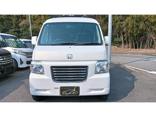 バモスホビオ Ｇ　純正ナビ・ＣＤ・ルーフキャリア・タイミングベルト交換済み・メッキドアミラー・ＥＴＣ・キーレス・両側スライドドア・オートマ・フル装備（2枚目）