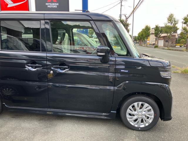 スペーシアカスタム ハイブリッドGS 左側パワースライド 届出済未使用車 LEDライト シートヒーター LEDライト(4枚目)