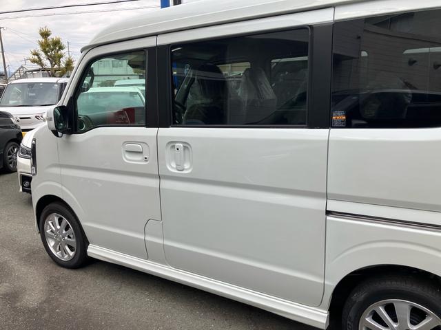 エブリイワゴン PZターボ ハイルーフ デュアルカメラブレーキサポート 届け出済未使用車 左側パワースライド オートAC フォグランプ 純正アルミホイール(17枚目)