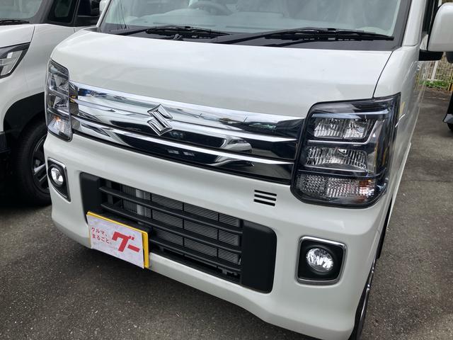 エブリイワゴン PZターボ ハイルーフ デュアルカメラブレーキサポート 届け出済未使用車 左側パワースライド オートAC フォグランプ 純正アルミホイール(26枚目)