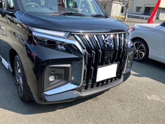 ソリオバンディット ハイブリッドＭＶ　届出済未使用車　両側パワースライド　車検令和１０年２月　オートエアコン　レーンアシスト（3枚目）