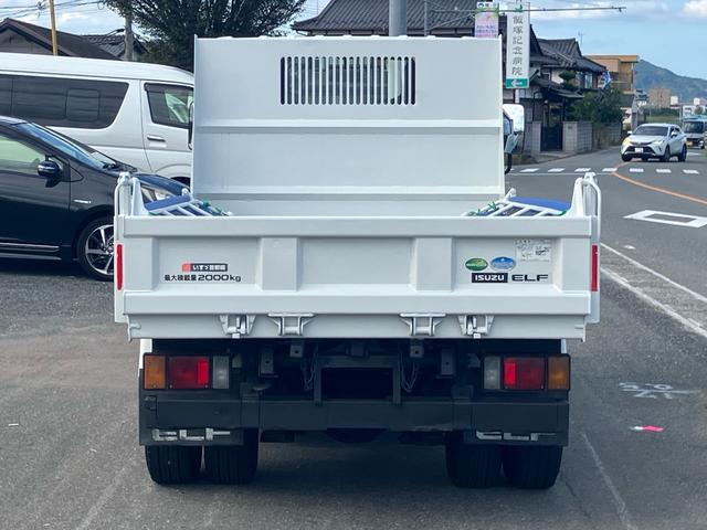 エルフトラック 強化ダンプ 低床 積載量2t 後輪ダブル(5枚目)