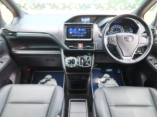 エスクァイア トヨタ ハイブリッドｇｉ ブラックテーラード 特別仕様車 ７人乗り ｓｄナビ バックカメラ フリップダウンモニター 禁煙車 セーフティセンス 車線逸脱警報 両側電動スライドドア ハーフレザー シートヒーター ｌｅｄヘッド オートライト フルセグの中古