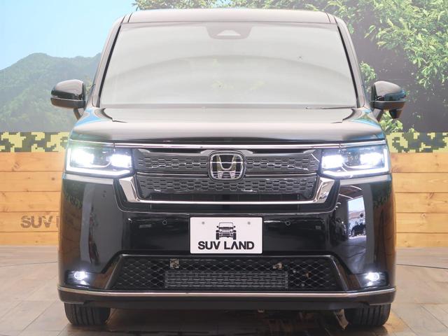 スパーダ 登録済未使用車 両側電動ドア 衝突軽減 レーダークルーズ オートマチックハイビーム LEDヘッド オートライト 黒半革シート シートヒーター 先行発進お知らせ 純正16インチAW 革巻きステアリング(18枚目)