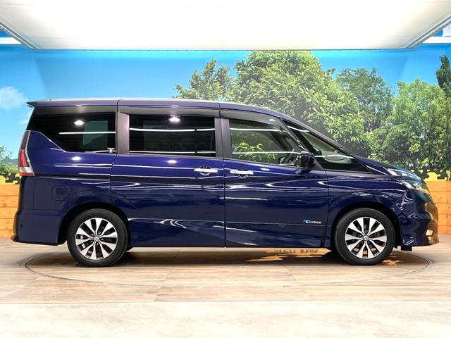 ハイウェイスターG 禁煙車 オプション9型ナビ 後席モニター 全周囲カメラ ハンズフリー両側電動ドア bluetooth接続 ドラレコ 衝突軽減ブレーキ 誤発進抑制機能 コーナーセンサー LEDヘッド 純正16AW(35枚目)