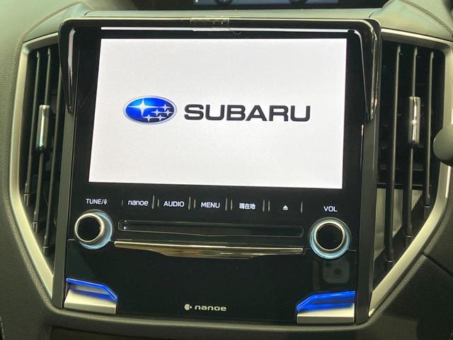 アドバンス 禁煙車 サンルーフ オプション視界拡張 純正ビルトイン8型ナビ 茶革シート シートヒーター パワーバックドア STI18AW フロントビューカメラ スマートルームミラー メモリー付きパワーシート(4枚目)