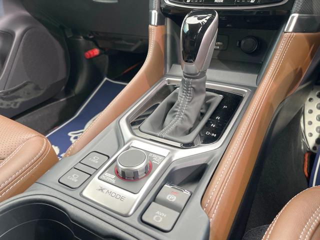 アドバンス 禁煙車 サンルーフ オプション視界拡張 純正ビルトイン8型ナビ 茶革シート シートヒーター パワーバックドア STI18AW フロントビューカメラ スマートルームミラー メモリー付きパワーシート(47枚目)