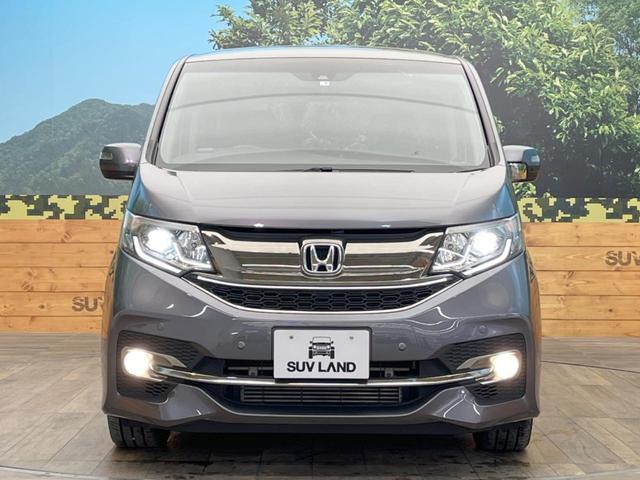 スパーダ・クールスピリット 禁煙車 7人乗り 純正9型ナビ バックカメラ ホンダセンシング 両側電動ドア レーダークルーズ LEDヘッド コーナーセンサー 純正17AW シートヒーター 半革シート レーンキープアシスト ETC(16枚目)