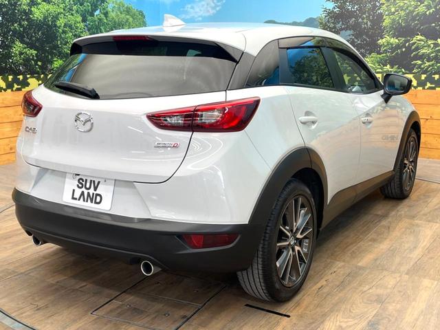 ＣＸ－３ ＸＤ　ツーリング　マツダコネクトナビ　スマートシティブレーキサポート　クルーズコントロール　ブラインドスポットモニター　フルセグ　ＬＥＤヘッド　純正１８インチアルミ　オートエアコン　バックカメラ　革巻きハンドル（17枚目）