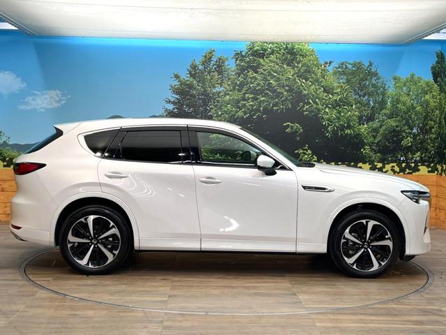 ＣＸ－６０ ＸＤ－ハイブリッド　エクスクルーシブモダン　禁煙車　１２．３インチマツダコネクト　全周囲カメラ　サンルーフ　スマートブレーキサポート　シートベンチレーション　レーダークルーズ　ブラインドスポットモニター　ＢＯＳＥサウンド　純正２０インチアルミ（25枚目）