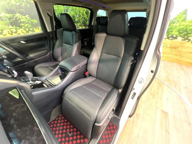 アルファード ２．５Ｓ　Ｃパッケージ　禁煙車　純正９インチナビ　サンルーフ　バックカメラ　レーダークルーズ　電動リアゲート　ハーフレザーシート　ドラレコ　ＬＥＤヘッド　車線逸脱警報　オートライト　デュアルエアコン（57枚目）