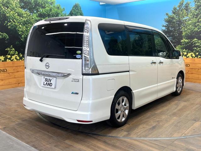 セレナ ハイウェイスター　Ｓ－ハイブリッド　両側電動ドア　ＳＤナビ　後席モニター　バックカメラ　禁煙車　スマートキー　ＨＩＤヘッド　ビルトインＥＴＣ　クルコン　オートライト　オートエアコン　純正１６インチアルミ　リアエアコン（17枚目）