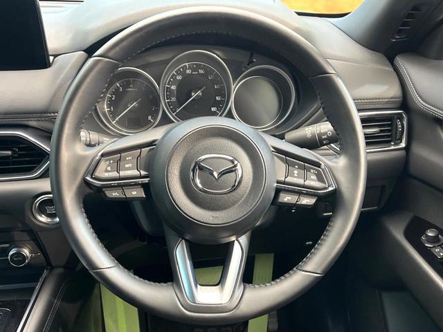 ＣＸ－８ ２５Ｓ　スマートエディション　禁煙車　メーカー純正８インチナビ　全周囲カメラ　スマートシティブレーキサポート　レーダークルーズ　ＬＥＤヘッド　ＥＴＣ　ドラレコ　クリアランスソナー　横滑り防止　純正１７インチアルミ（12枚目）