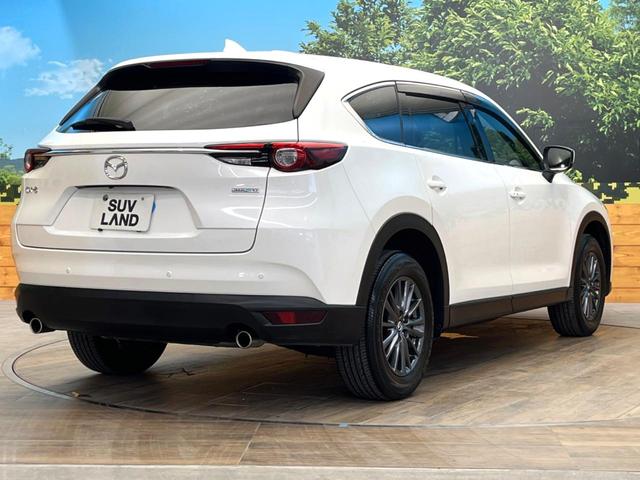 ＣＸ－８ ２５Ｓ　スマートエディション　禁煙車　メーカー純正８インチナビ　全周囲カメラ　スマートシティブレーキサポート　レーダークルーズ　ＬＥＤヘッド　ＥＴＣ　ドラレコ　クリアランスソナー　横滑り防止　純正１７インチアルミ（17枚目）