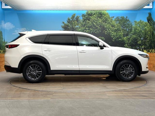 ＣＸ－８ ２５Ｓ　スマートエディション　禁煙車　メーカー純正８インチナビ　全周囲カメラ　スマートシティブレーキサポート　レーダークルーズ　ＬＥＤヘッド　ＥＴＣ　ドラレコ　クリアランスソナー　横滑り防止　純正１７インチアルミ（25枚目）