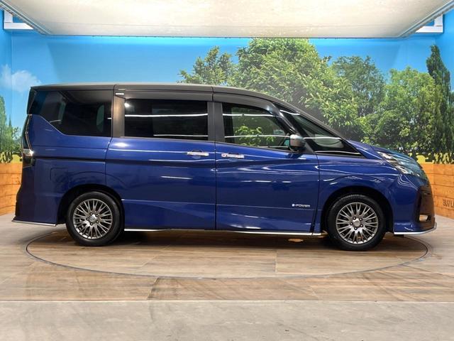 セレナ ｅ－パワー　オーテック　セーフティパッケージ　禁煙車　メーカー純正９インチナビ　全周囲カメラ　フリップダウンモニター　純正フルエアロ　両側電動スライドドア　エマージェンシーブレーキ　ブラインドスポットモニター　ＡＵＴＥＣＨ１６インチアルミ（25枚目）