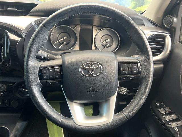 ハイラックス Z 4WD 衝突被害軽減システム レーダークルーズ 禁煙車 コーナーセンサー スマートキー LEDヘッド ビルトインETC 車線逸脱警報 オートライト デュアルエアコン 純正17インチアルミ(11枚目)