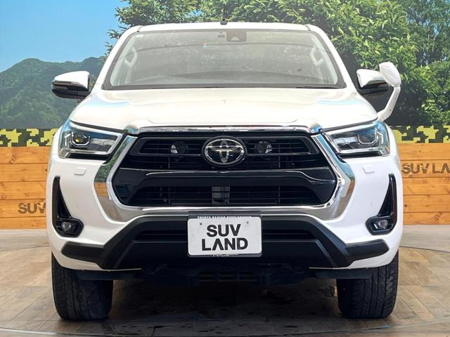 ハイラックス Z 4WD 衝突被害軽減システム レーダークルーズ 禁煙車 コーナーセンサー スマートキー LEDヘッド ビルトインETC 車線逸脱警報 オートライト デュアルエアコン 純正17インチアルミ(14枚目)