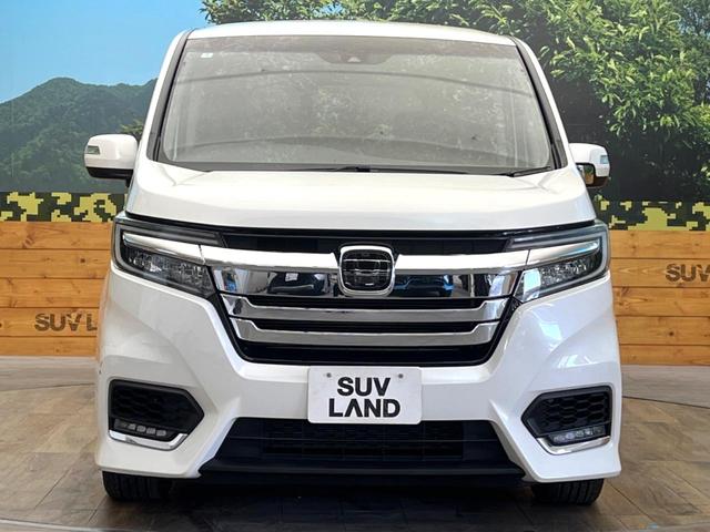 ステップワゴンスパーダ e:HEVスパーダ G・EX ホンダセンシング 両側電動ドア 後席モニター 全周囲カメラ 衝突被害軽減システム レーダークルーズ 禁煙車 ハーフレザーシート スマートキー LEDヘッド ETC2.0 車線逸脱警報 オートライト デュアルエアコン(14枚目)
